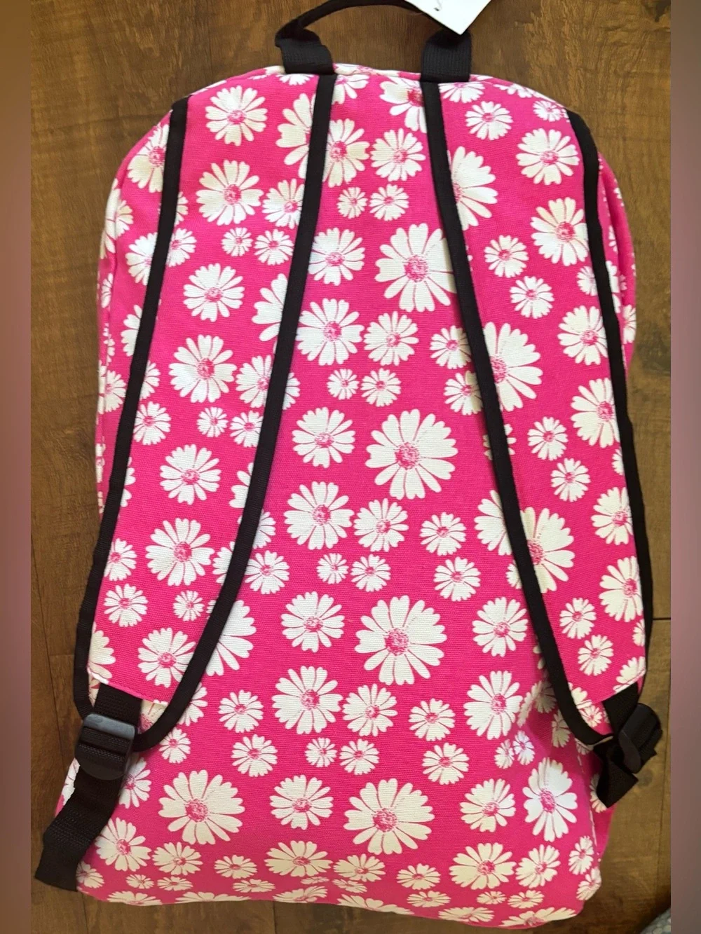 lugBLU Wireless Bluetooth Speaker Backpack-pink with white flowers NEW NWT